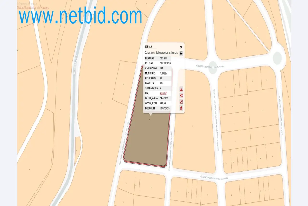 Immobilienanlagen von Nano Automotive SL in Tudela, Navarra (Spanien)-94