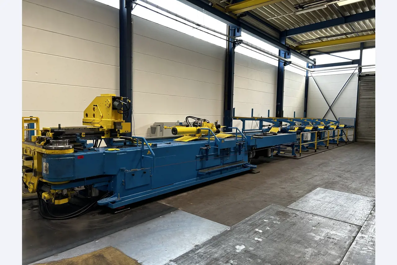 Dobro vzdrževan, popolnoma prenovljen stroj za krivljenje cevi-1