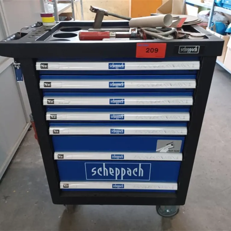 Werkstattwagen Scheppach