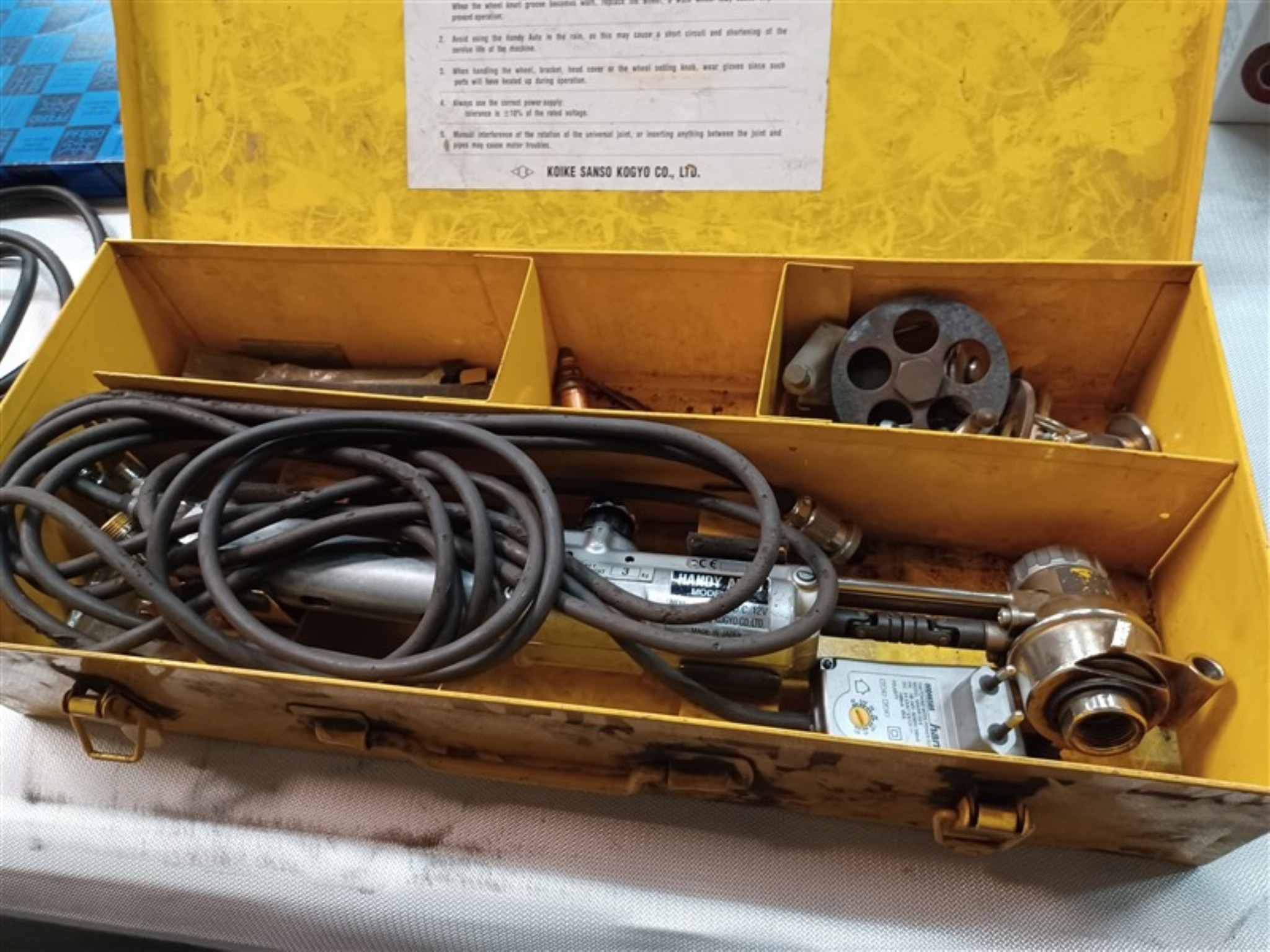 Equipos y máquinas de taller en buen estado de la antigua empresa Hülsenbusch Apparatebau-2