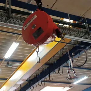 Portalkran mit Federzug sowie Leiter  Unicraft/ Autostat  PK1