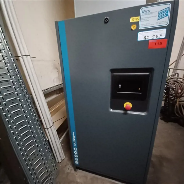 1 Posten Compressed air system Atlas Copco + Workplace GA22FF