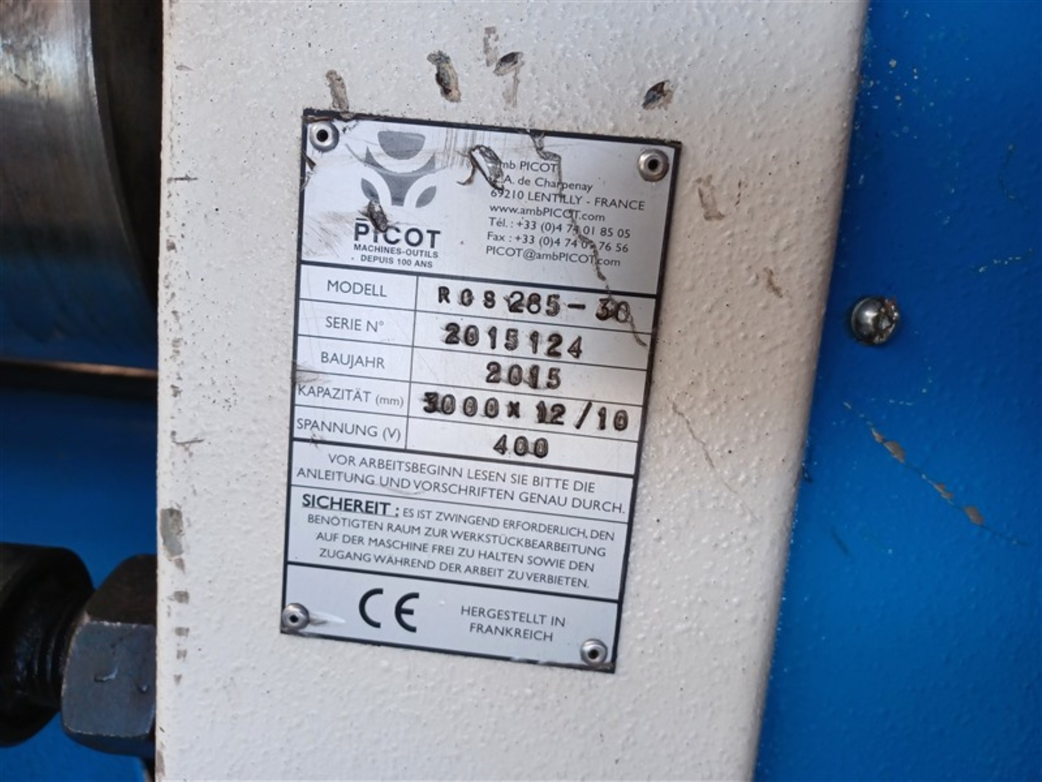 Dobrze utrzymany sprzęt warsztatowy i maszyny dawnej firmy Hülsenbusch Apparatebau-2