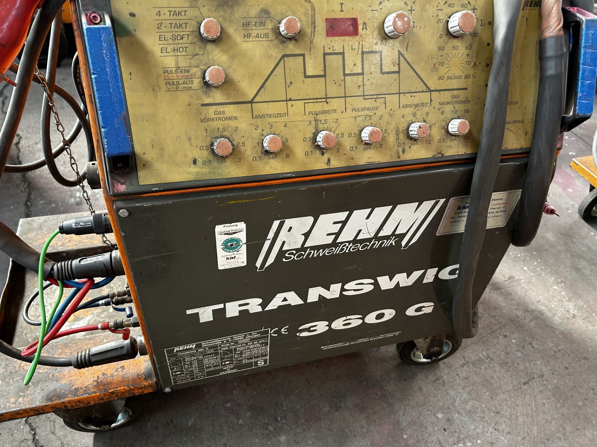 Equipement d'atelier bien entretenu et machines de l'ancienne société Hülsenbusch Apparatebau-3