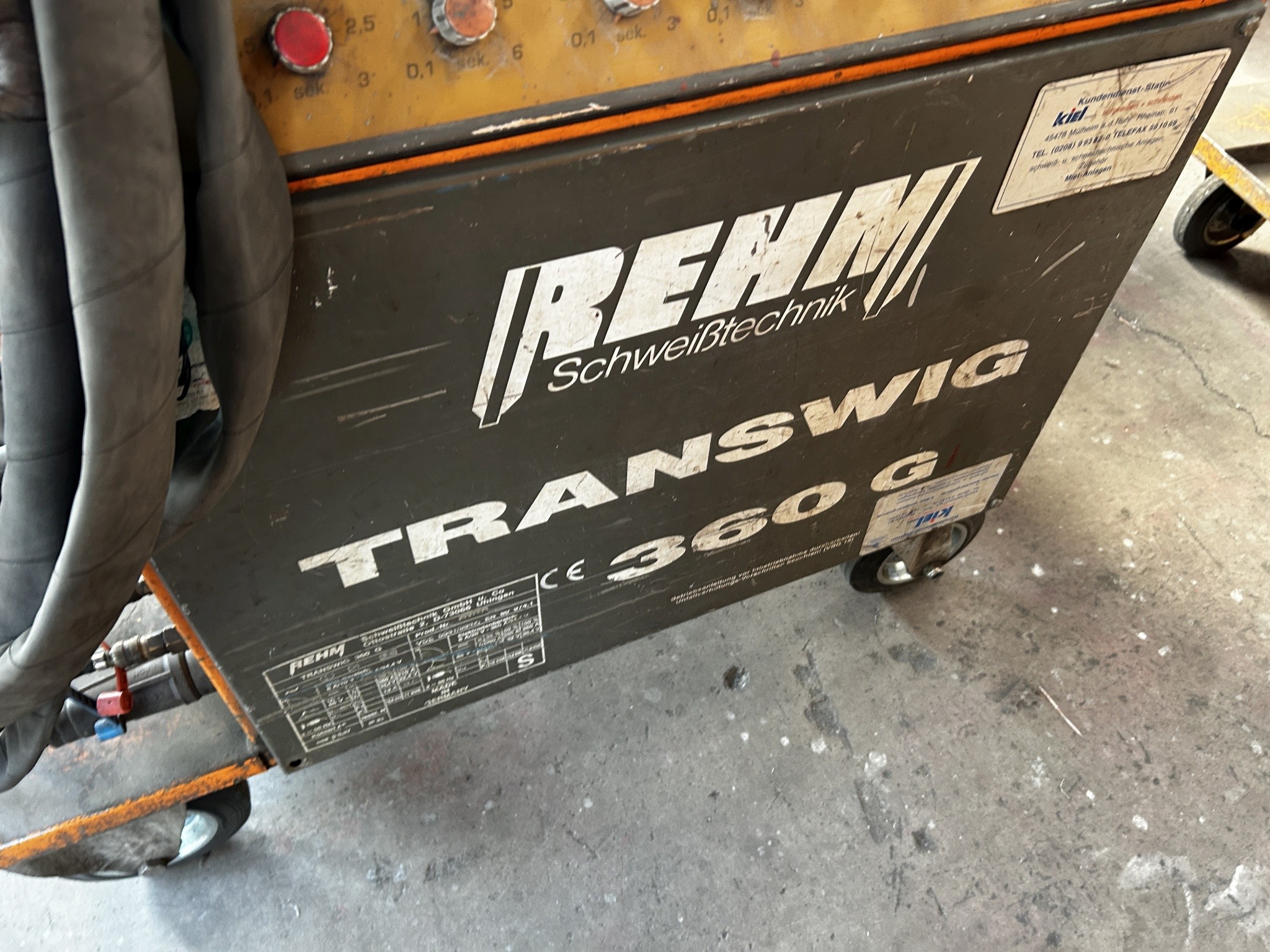 Máquinas e equipamentos de oficina bem conservados da antiga empresa Hülsenbusch Apparatebau-3