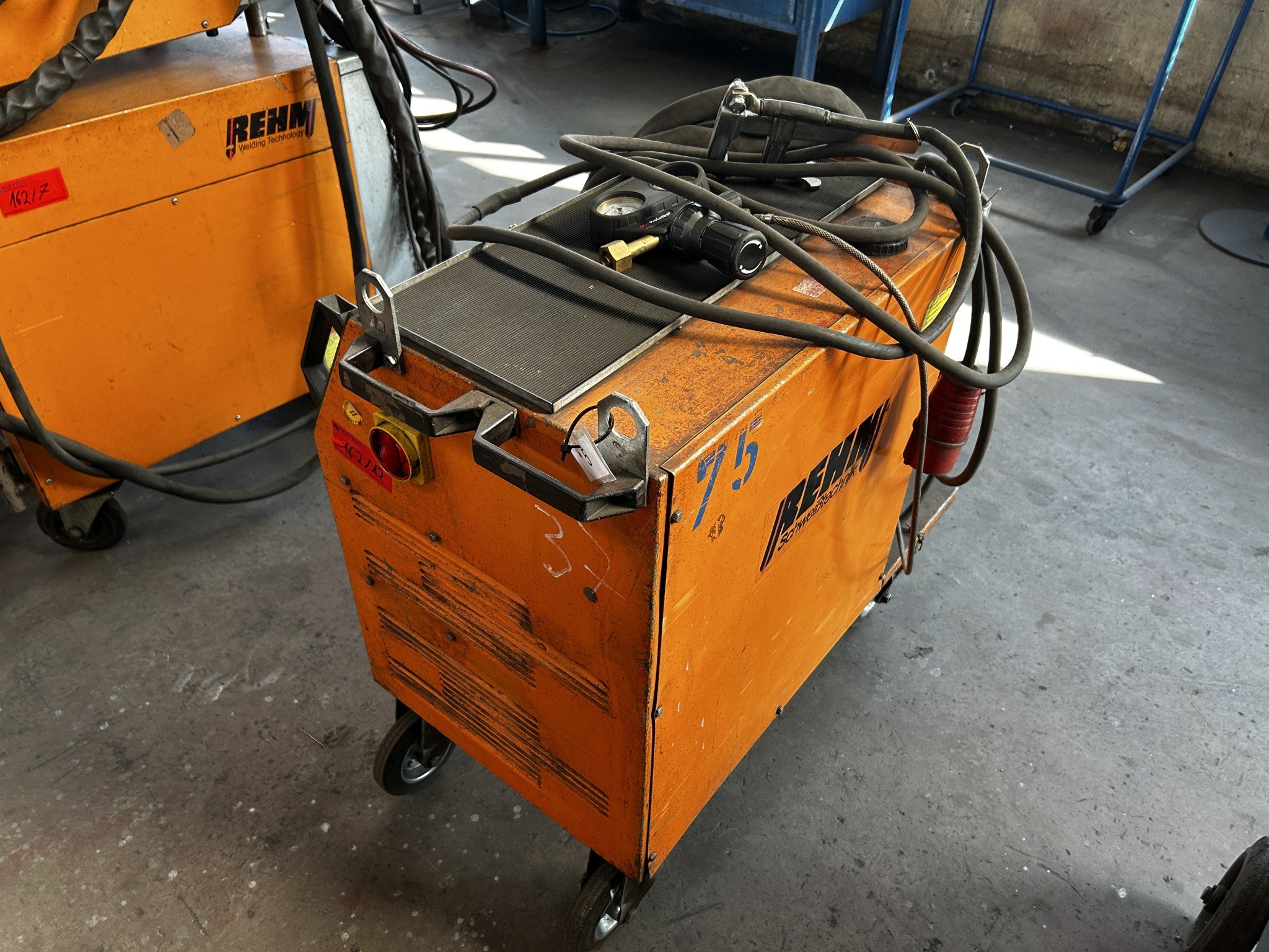 Máquinas e equipamentos de oficina bem conservados da antiga empresa Hülsenbusch Apparatebau-7