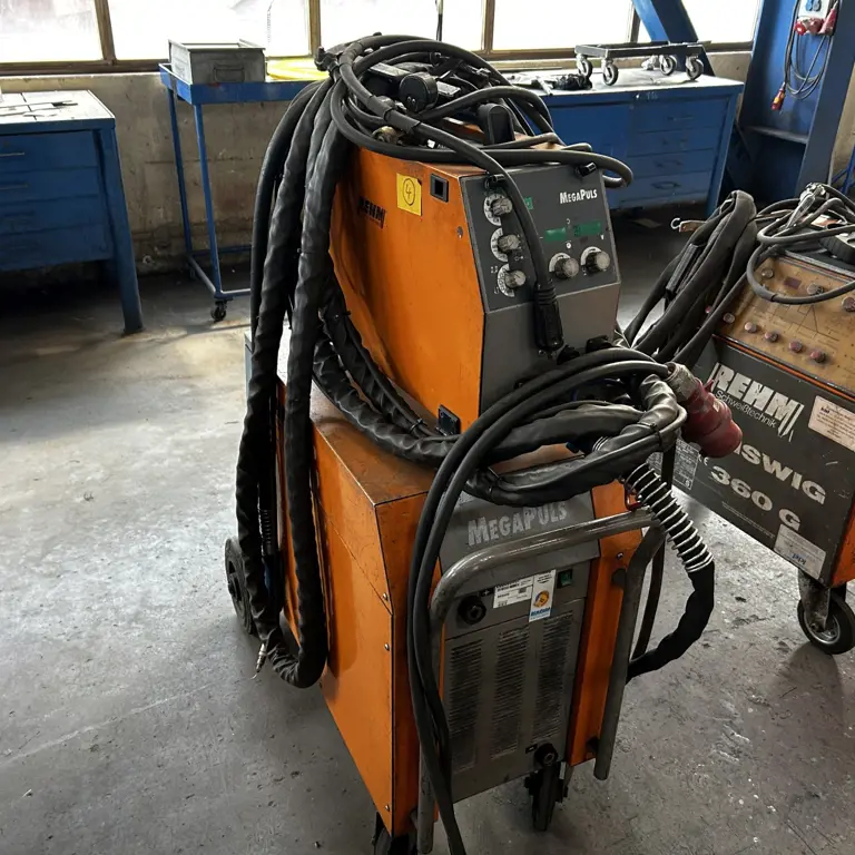 MIG-MAG-Impulsschweißgerät Rehm MegaPuls 400