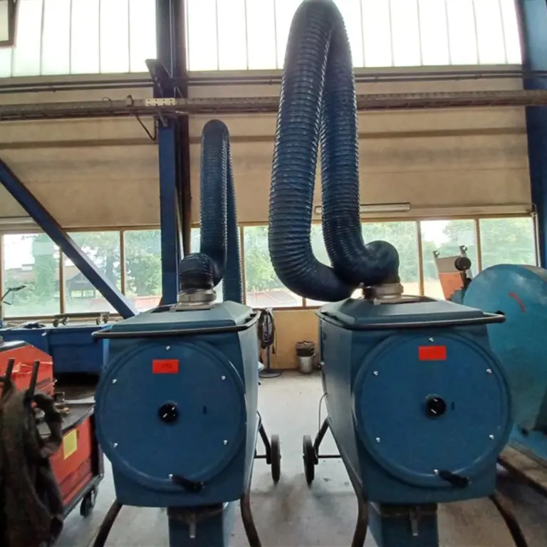 2 mobile Absauganlagen Nederman Filterbox 10A