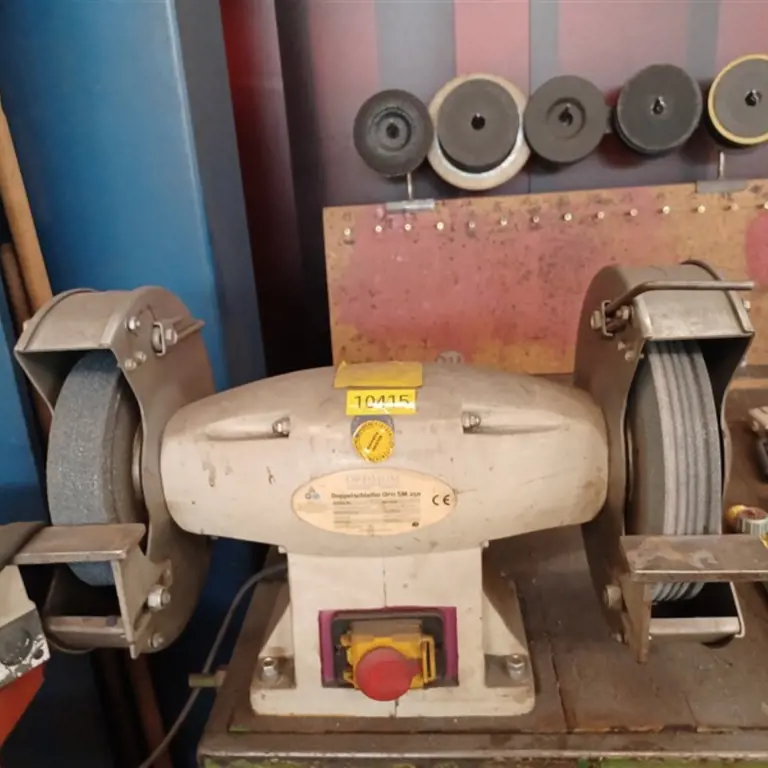 Doppelschleifbock sowie Stromverteiler  Optimum Opti SM250