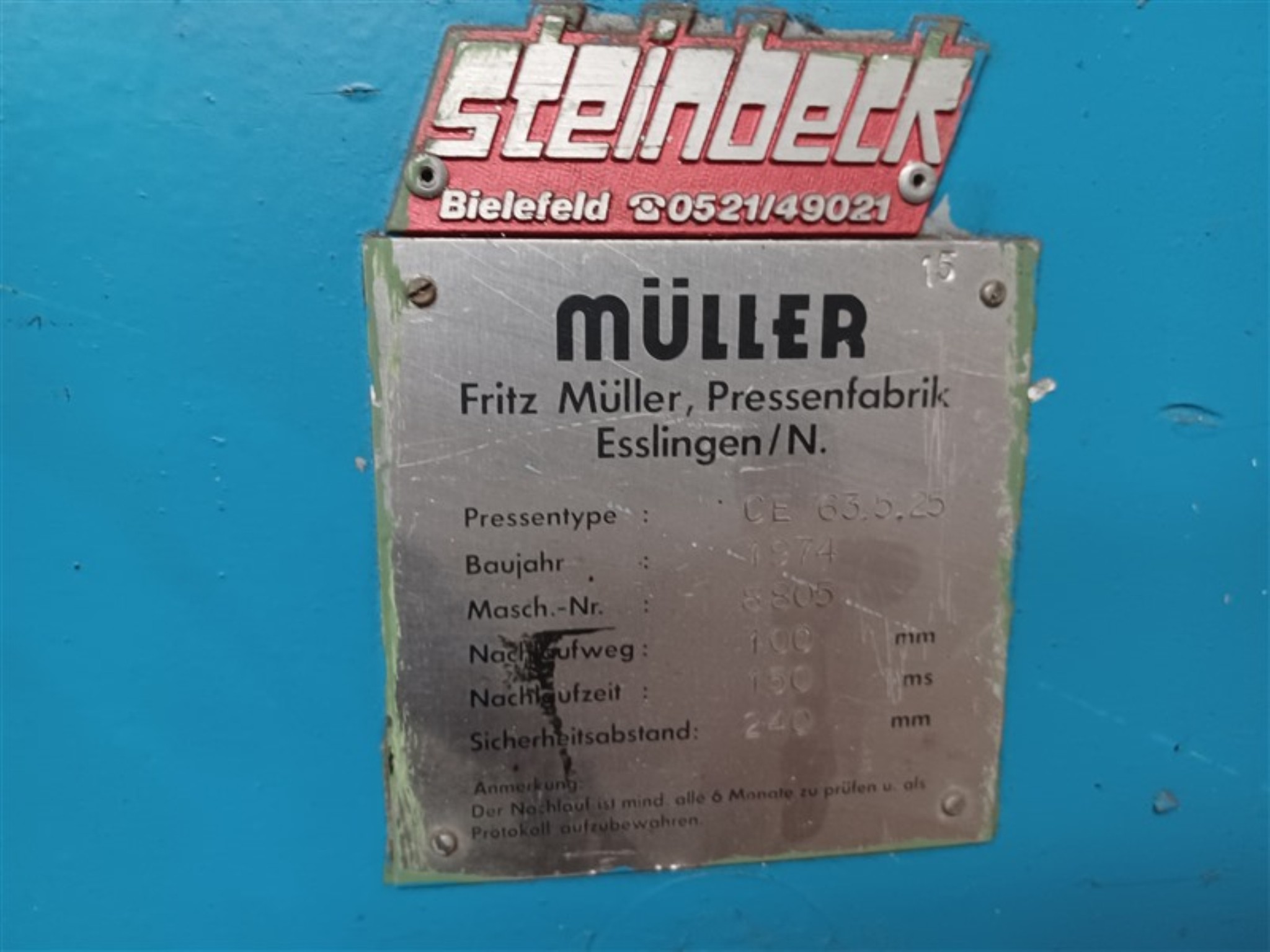 Dobro vzdrževana oprema in stroji iz delavnice nekdanjega podjetja Hülsenbusch Apparatebau-4