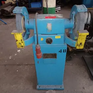 Doppelschleifbock sowie Bandschleifmaschine  Rhema + Optimum  DS 15/ 300 + Opti BSM 75