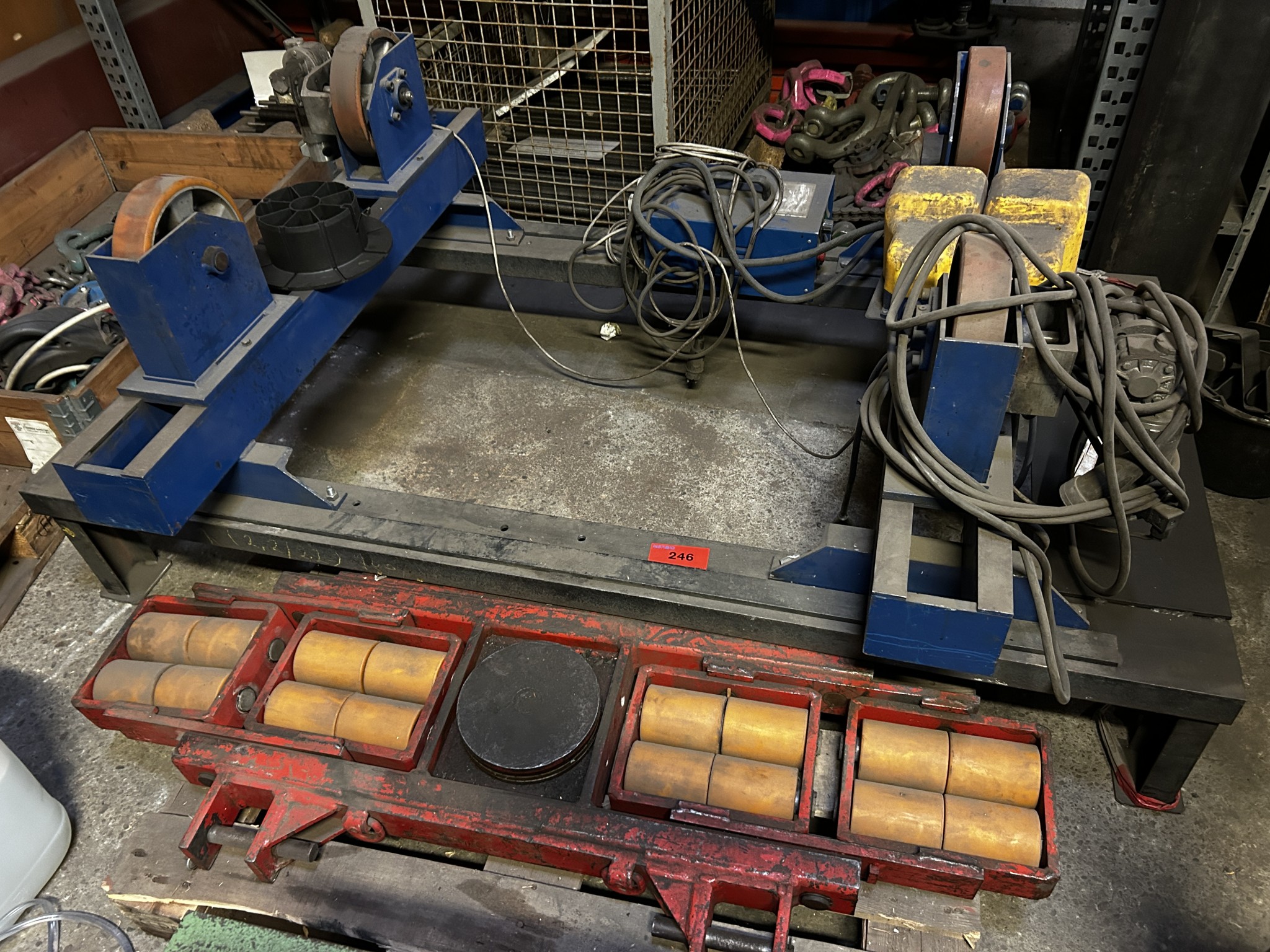 Dobrze utrzymany sprzęt warsztatowy i maszyny dawnej firmy Hülsenbusch Apparatebau-7