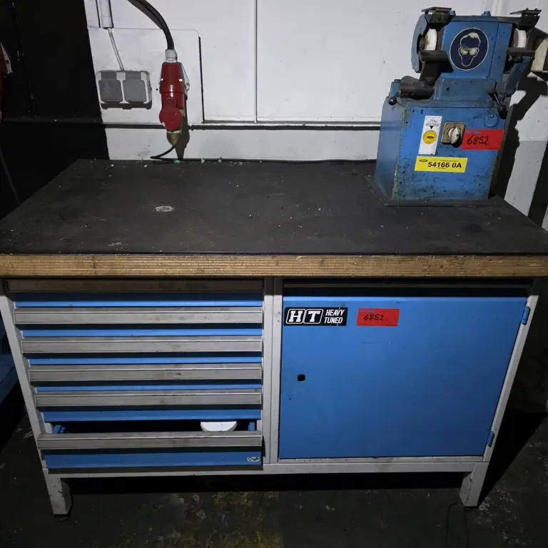 Double grinding vise