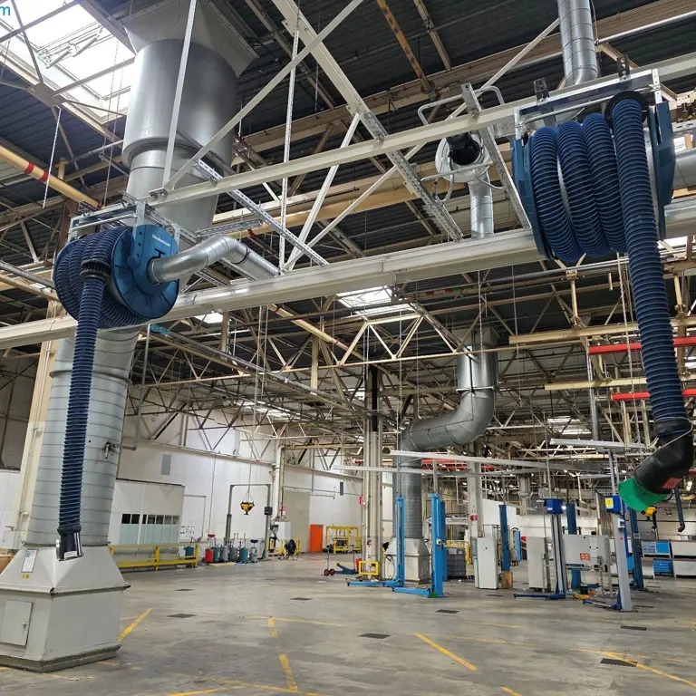 Exhaust extraction system Nederman