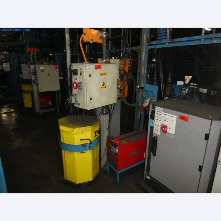 Robots, equipos de soldadura y accesorios de montaje de la industria del automóvil-1