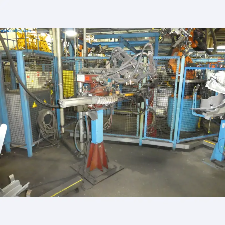 Robots, equipos de soldadura y accesorios de montaje de la industria del automóvil-3