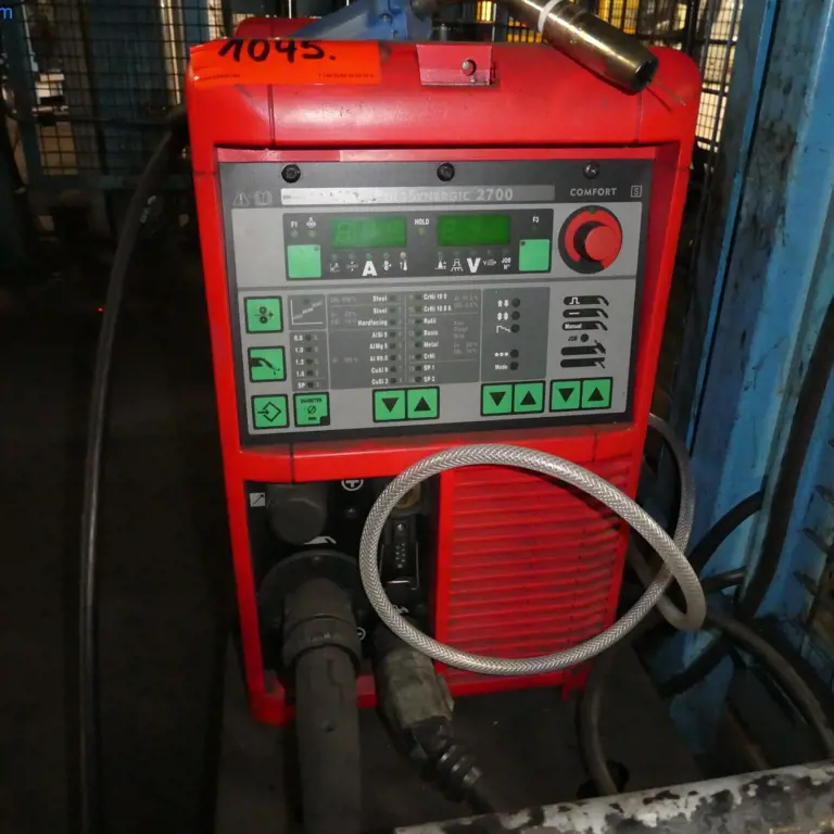 Soldadora de arco con protección de gas Fronius Transpuls Synergic 2700 AR/E