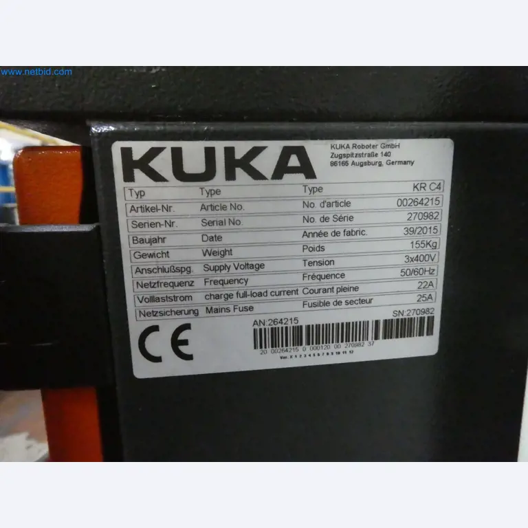 Robots, welding equipment and assembly accessories from the automotive industry-19