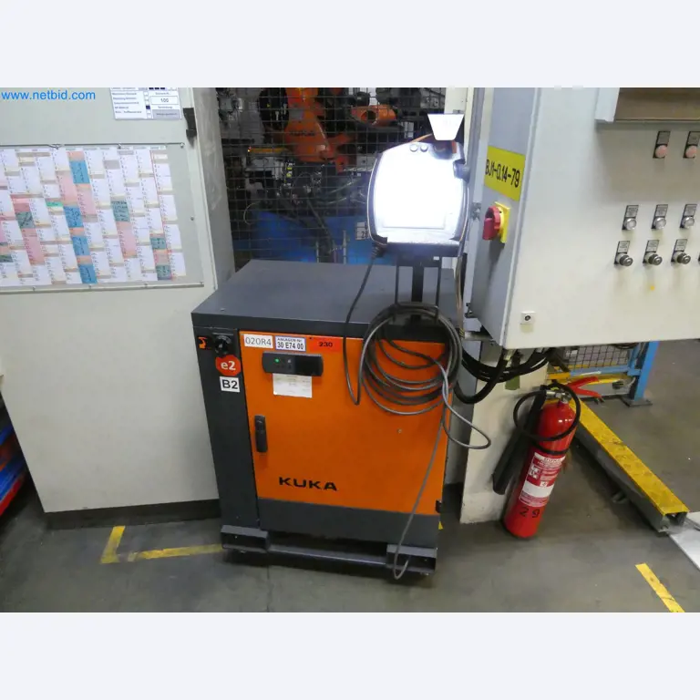 Robots, welding equipment and assembly accessories from the automotive industry-45