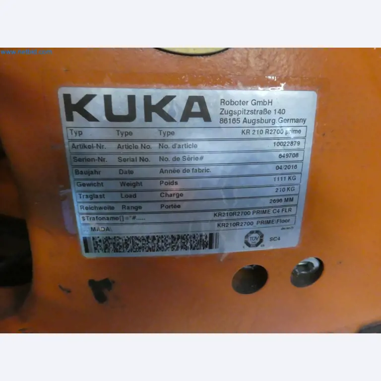 Robots, welding equipment and assembly accessories from the automotive industry-4