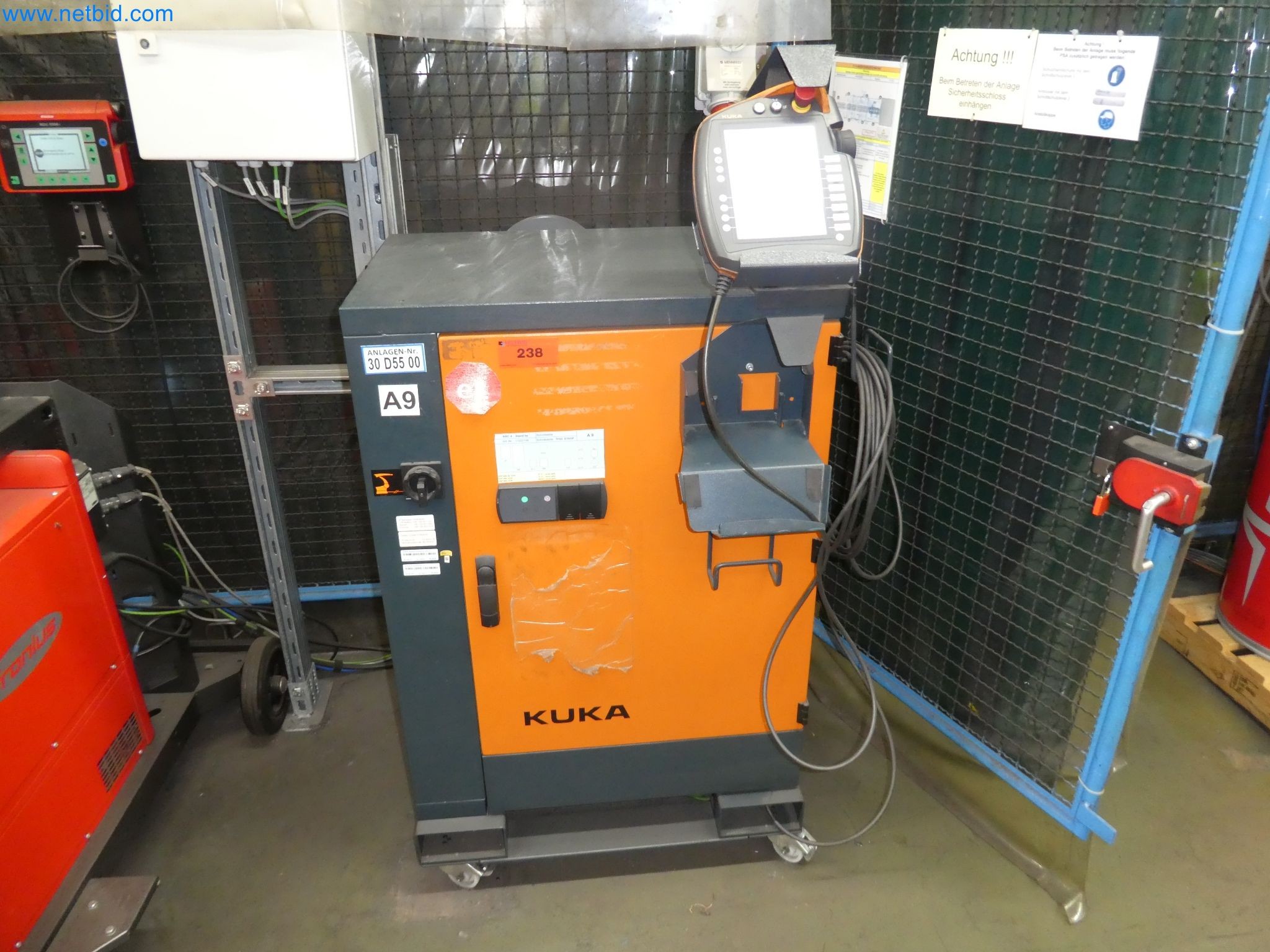 Robots, welding equipment and assembly accessories from the automotive industry-62