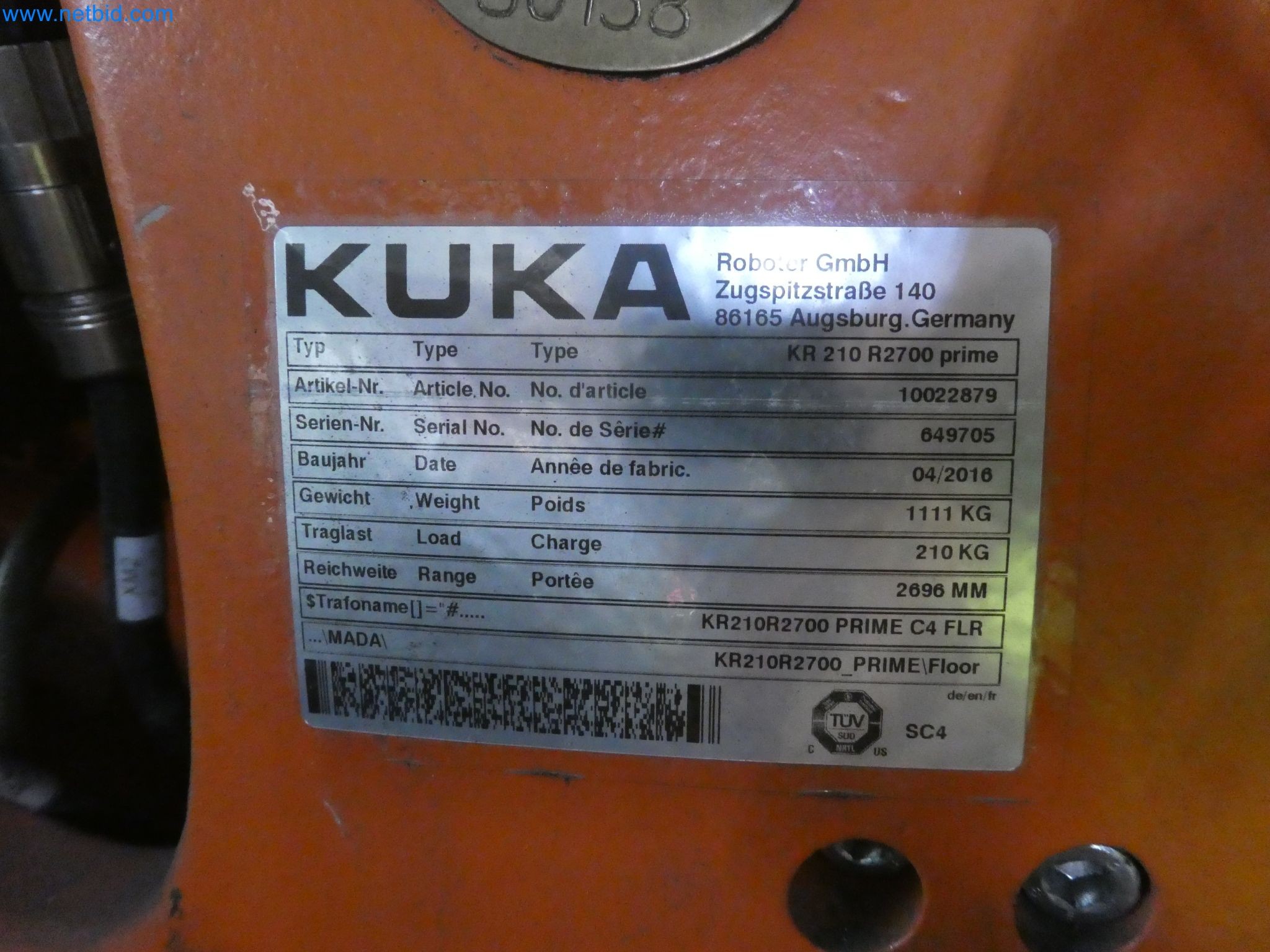 Robots, welding equipment and assembly accessories from the automotive industry-69