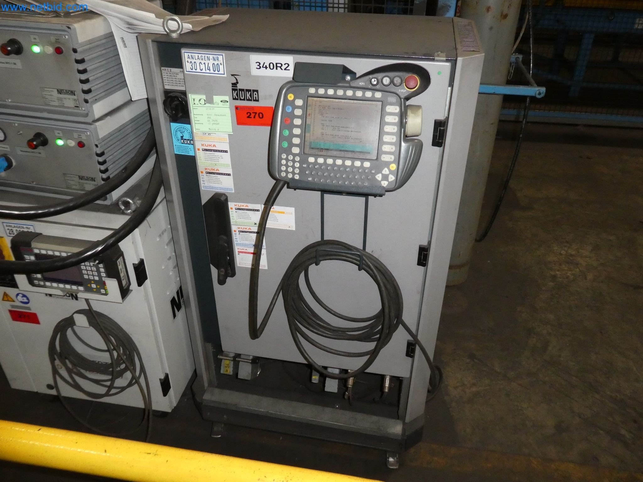 Robots, welding equipment and assembly accessories from the automotive industry-90