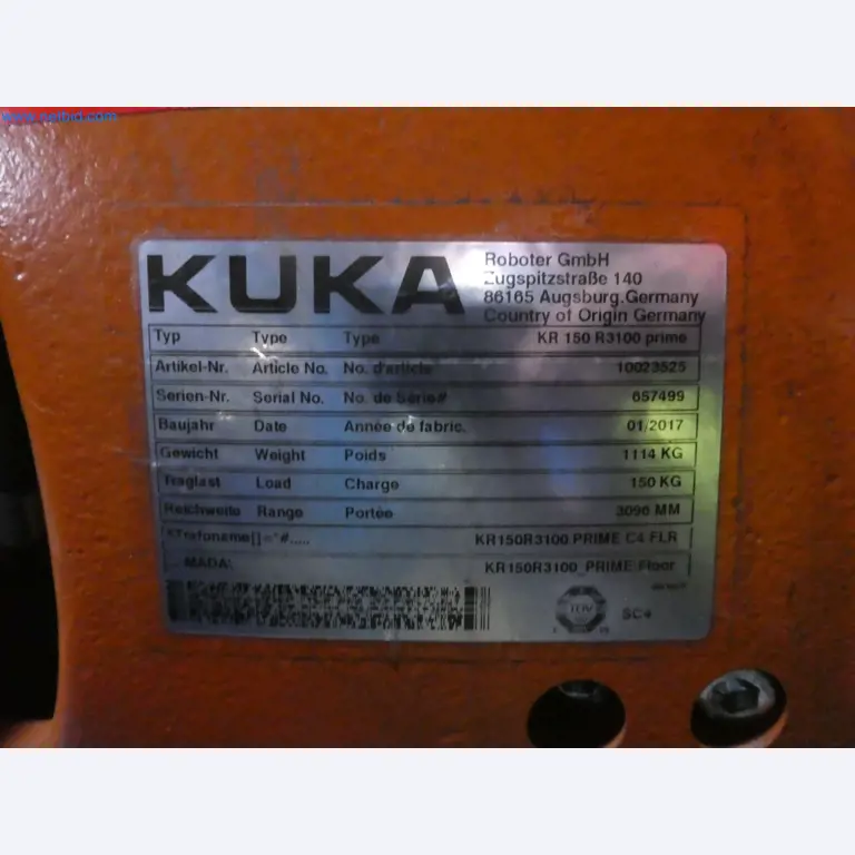 Robots, welding equipment and assembly accessories from the automotive industry-6