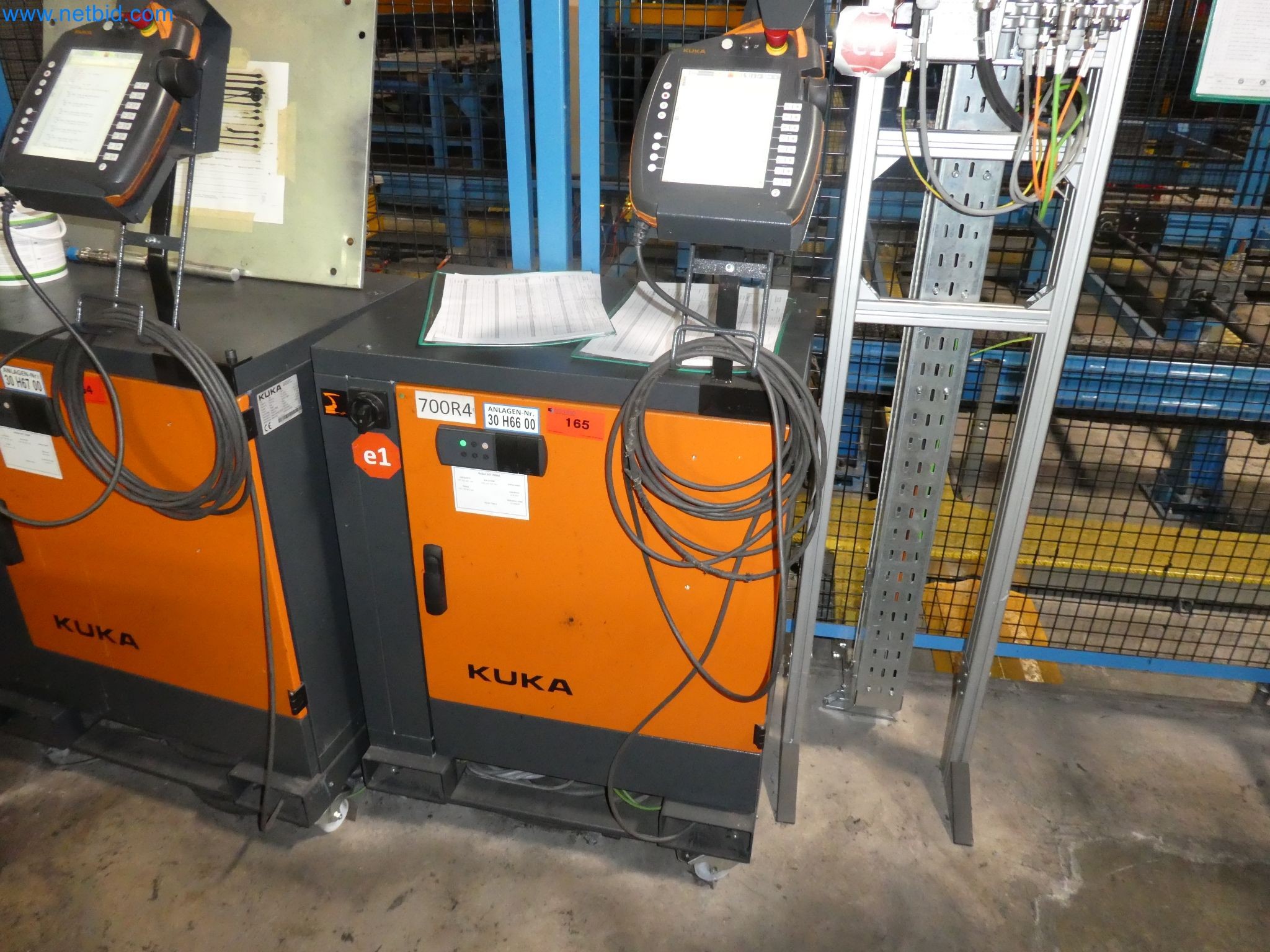 Robots, welding equipment and assembly accessories from the automotive industry-9