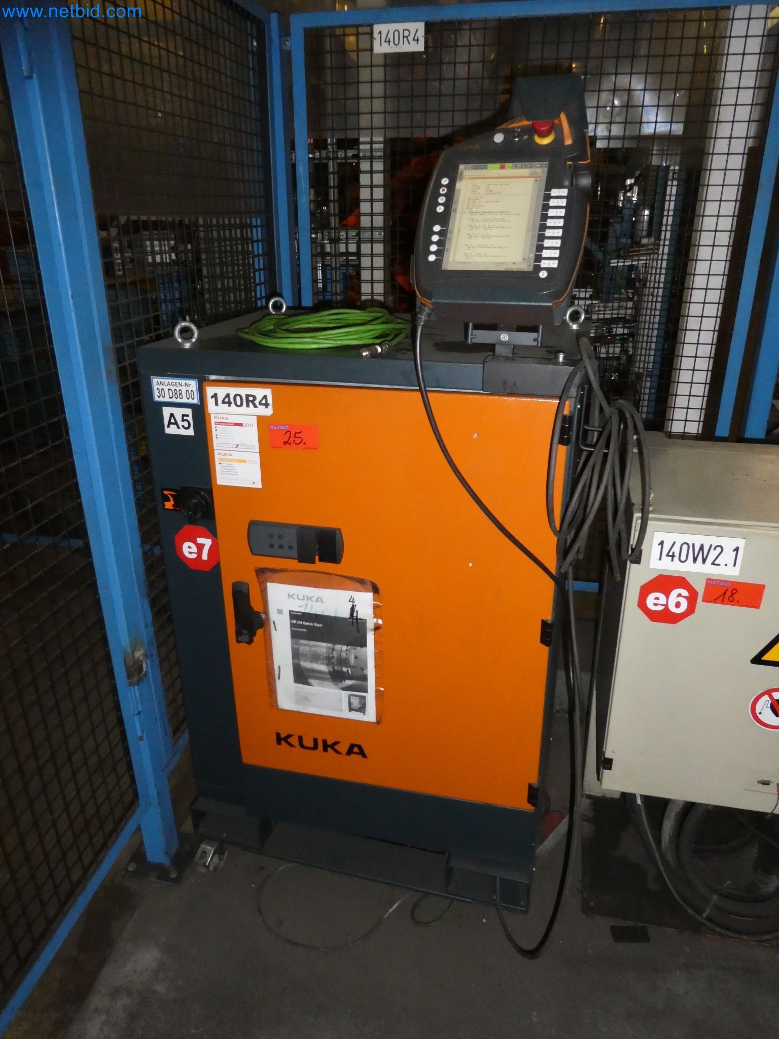 Robots, welding equipment and assembly accessories from the automotive industry-18