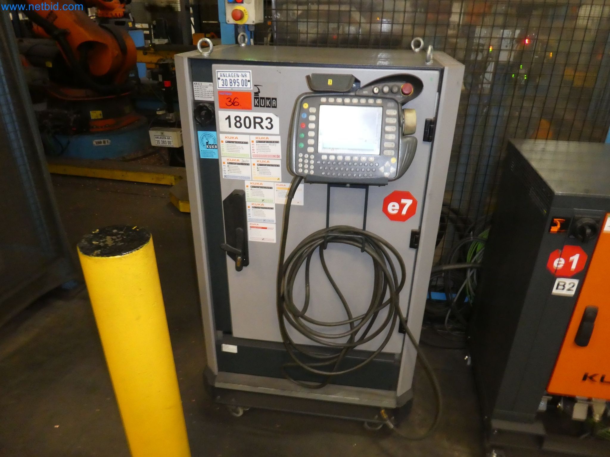 Robots, welding equipment and assembly accessories from the automotive industry-28