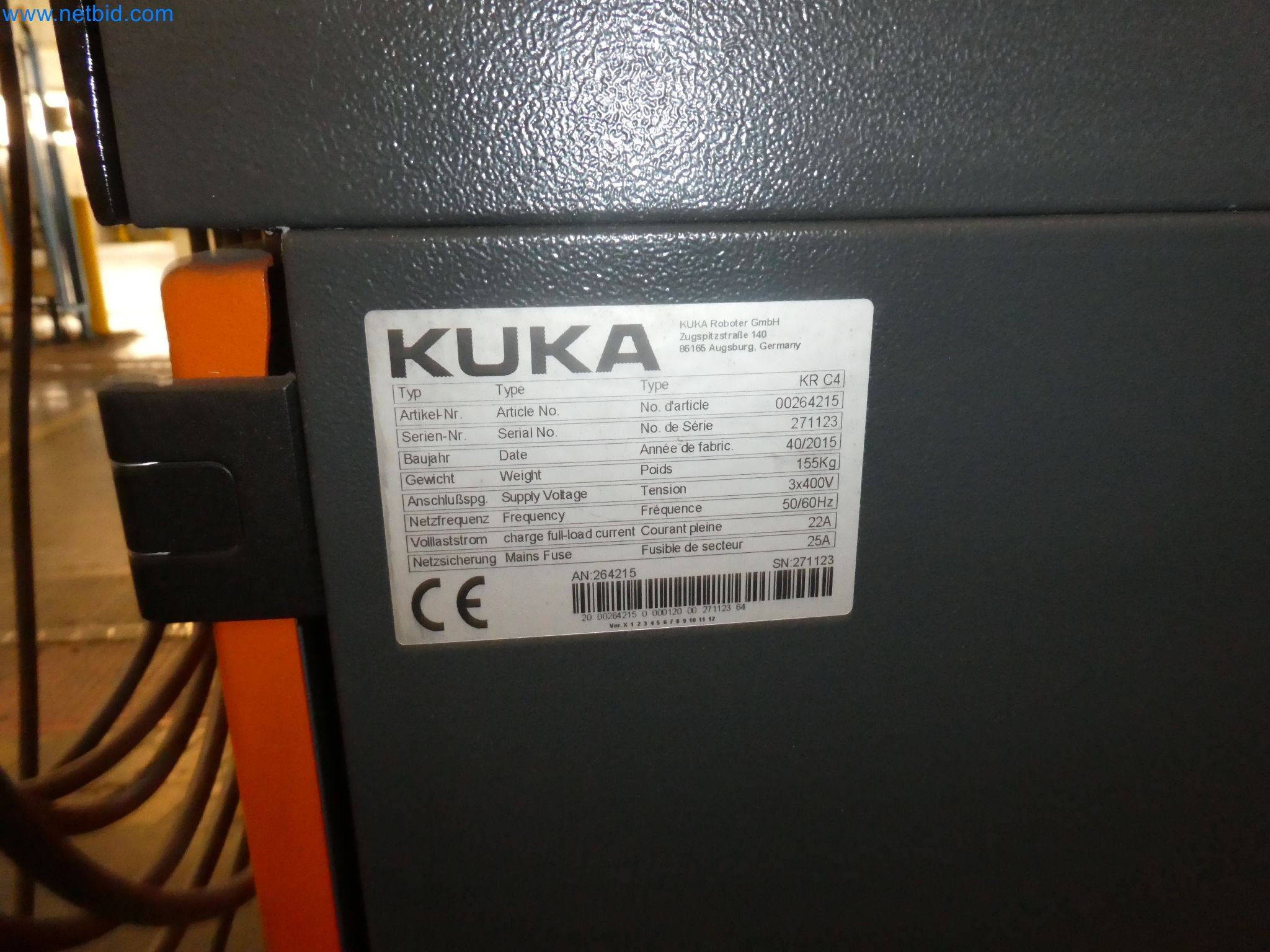 Robots, welding equipment and assembly accessories from the automotive industry-45