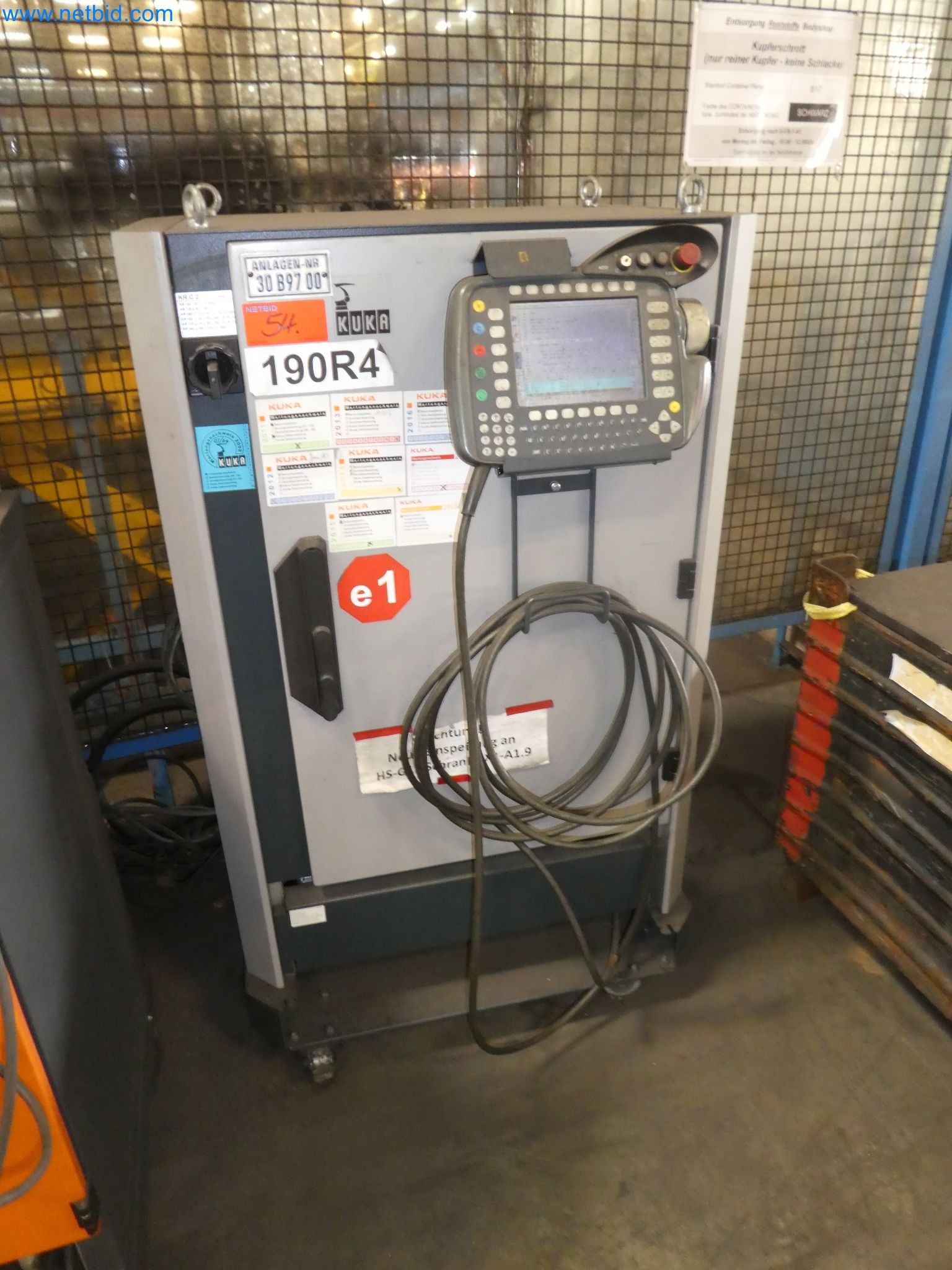 Robots, welding equipment and assembly accessories from the automotive industry-51