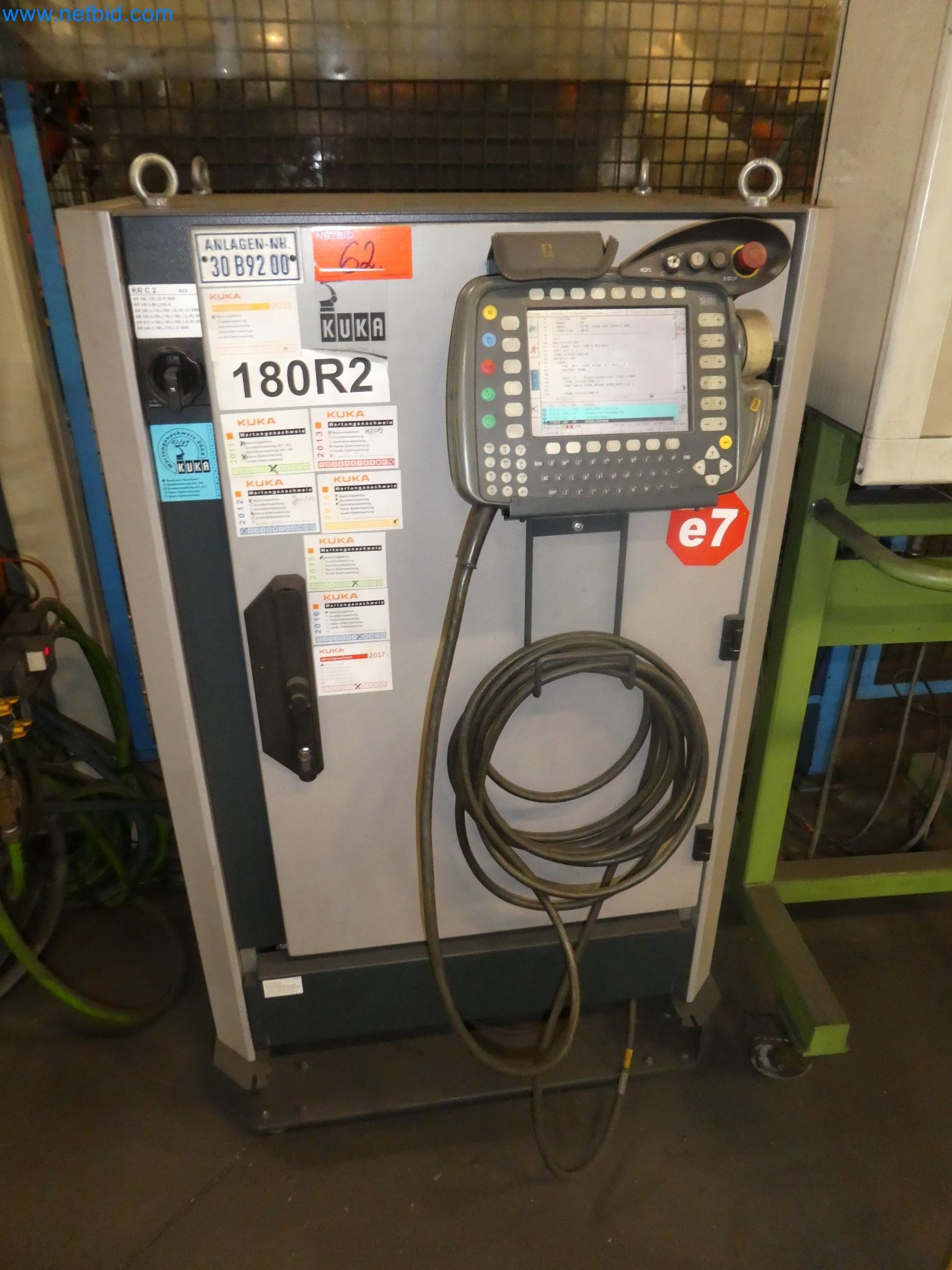 Robots, welding equipment and assembly accessories from the automotive industry-57