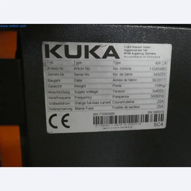 Robots, welding equipment and assembly accessories from the automotive industry-75