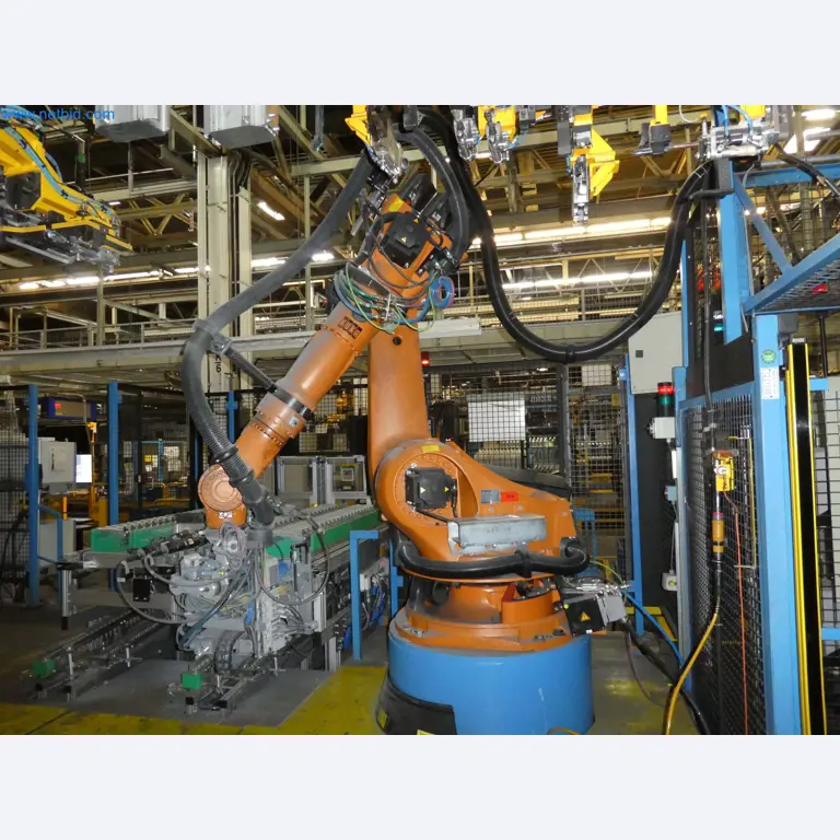 Robots, welding equipment and assembly accessories from the automotive industry-13