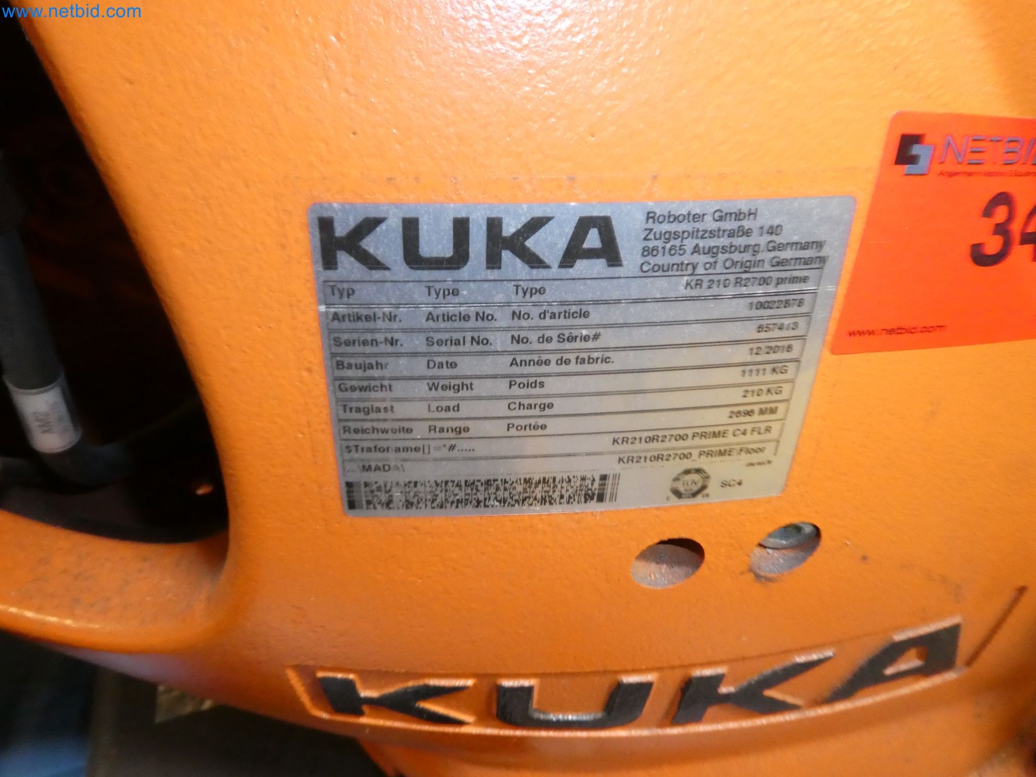 Robots, welding equipment and assembly accessories from the automotive industry-17