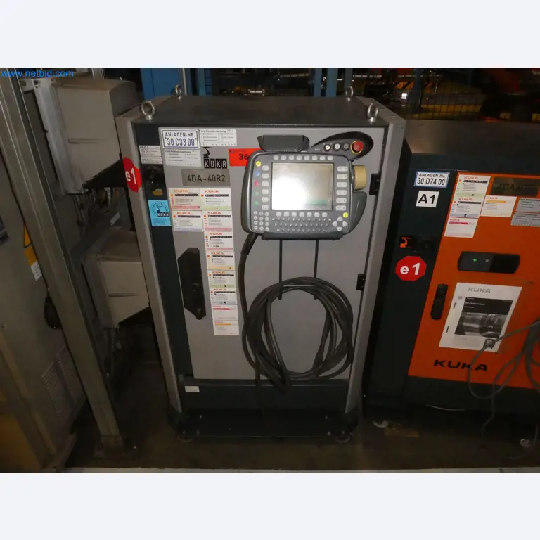 Robots, welding equipment and assembly accessories from the automotive industry-55