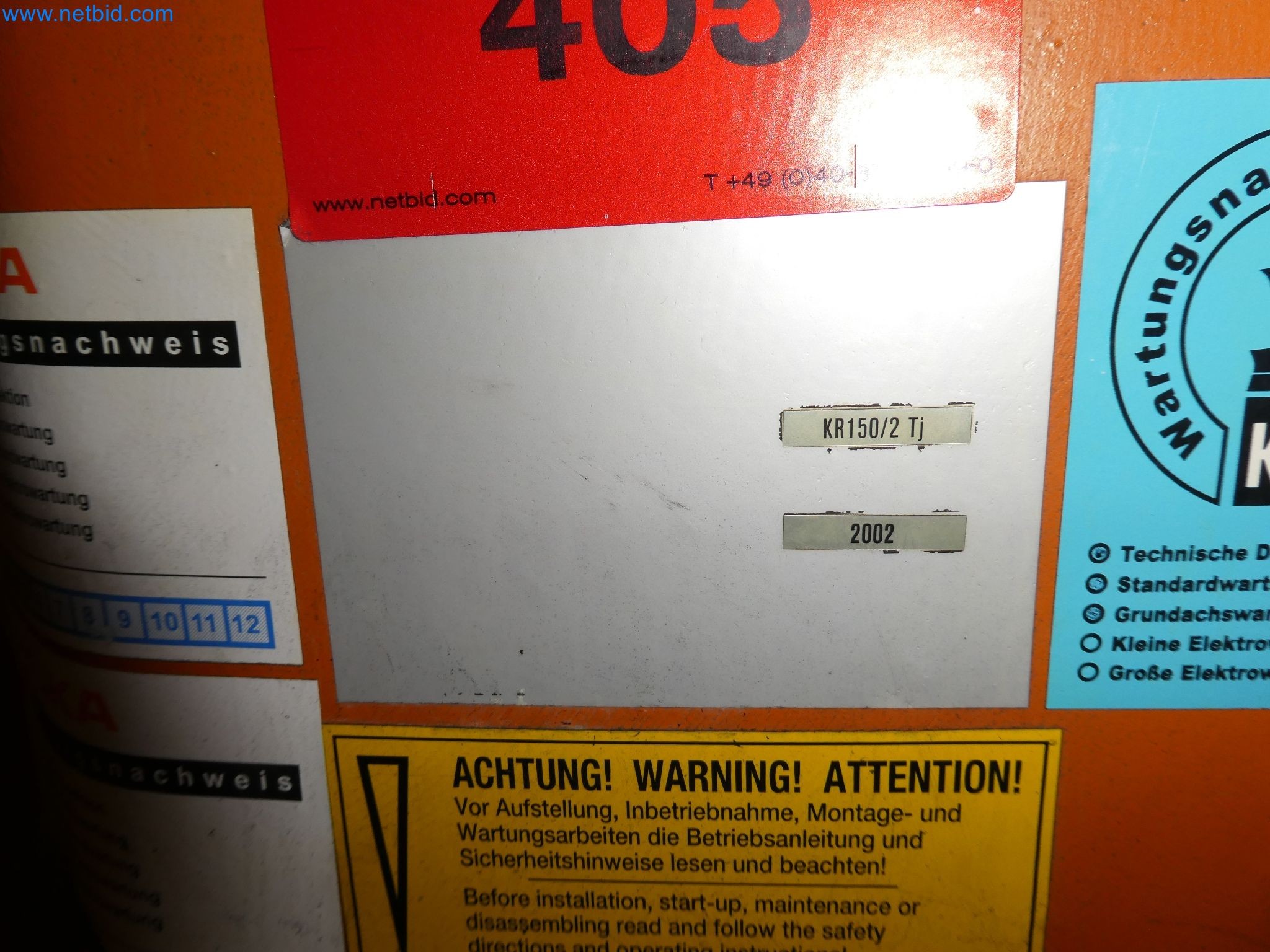 Robots, welding equipment and assembly accessories from the automotive industry-22