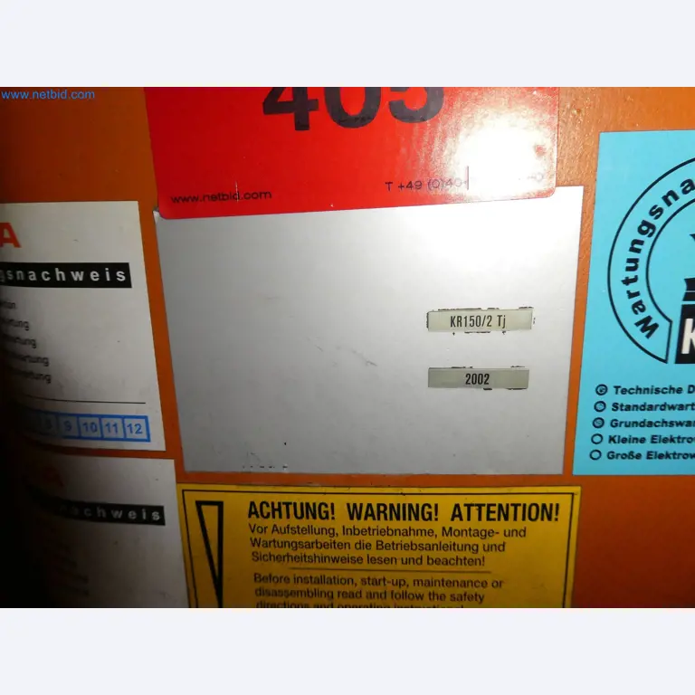 Robots, welding equipment and assembly accessories from the automotive industry-22