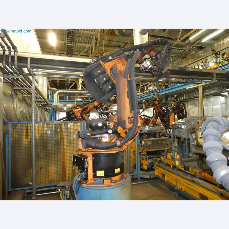 Robots, welding equipment and assembly accessories from the automotive industry-24