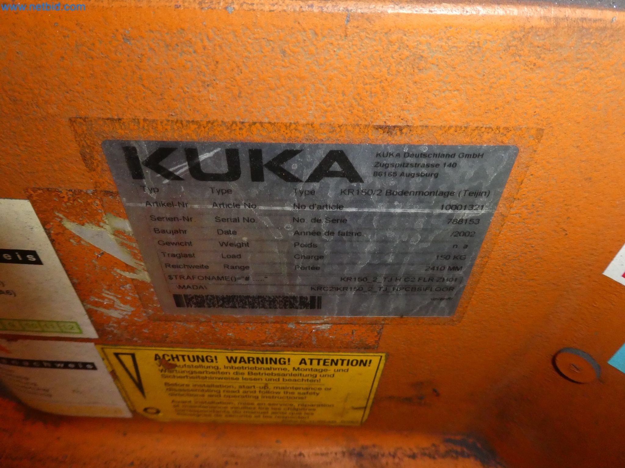 Robots, welding equipment and assembly accessories from the automotive industry-50