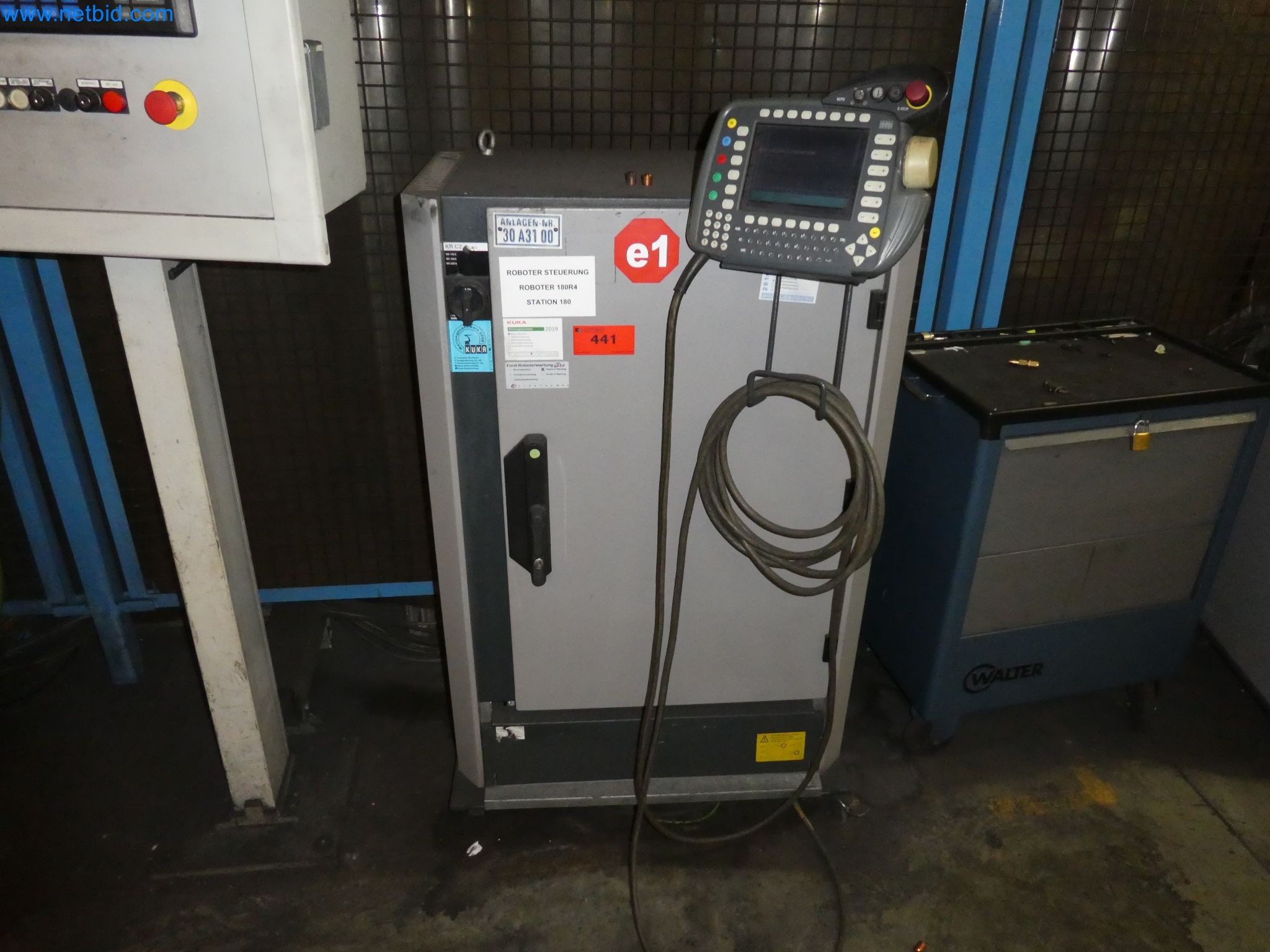 Robots, welding equipment and assembly accessories from the automotive industry-76