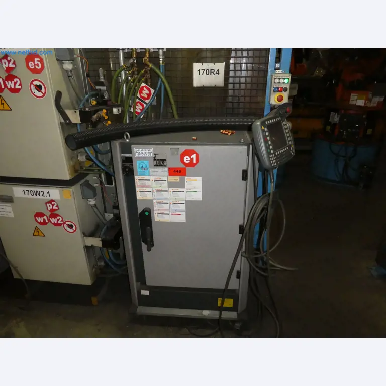 Robots, welding equipment and assembly accessories from the automotive industry-91