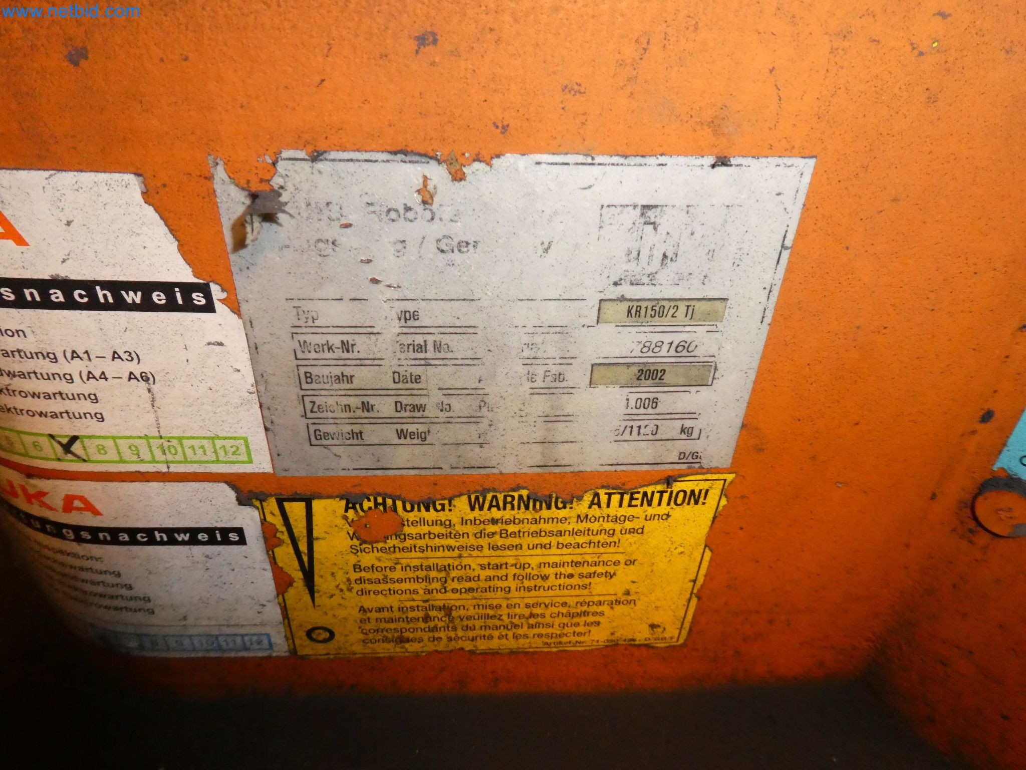 Robots, welding equipment and assembly accessories from the automotive industry-95