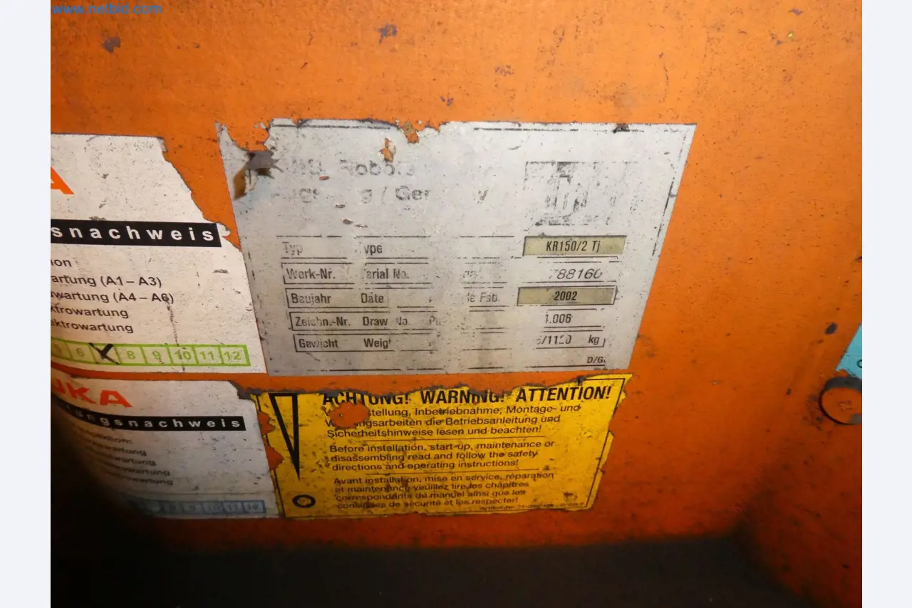 Robots, welding equipment and assembly accessories from the automotive industry-95