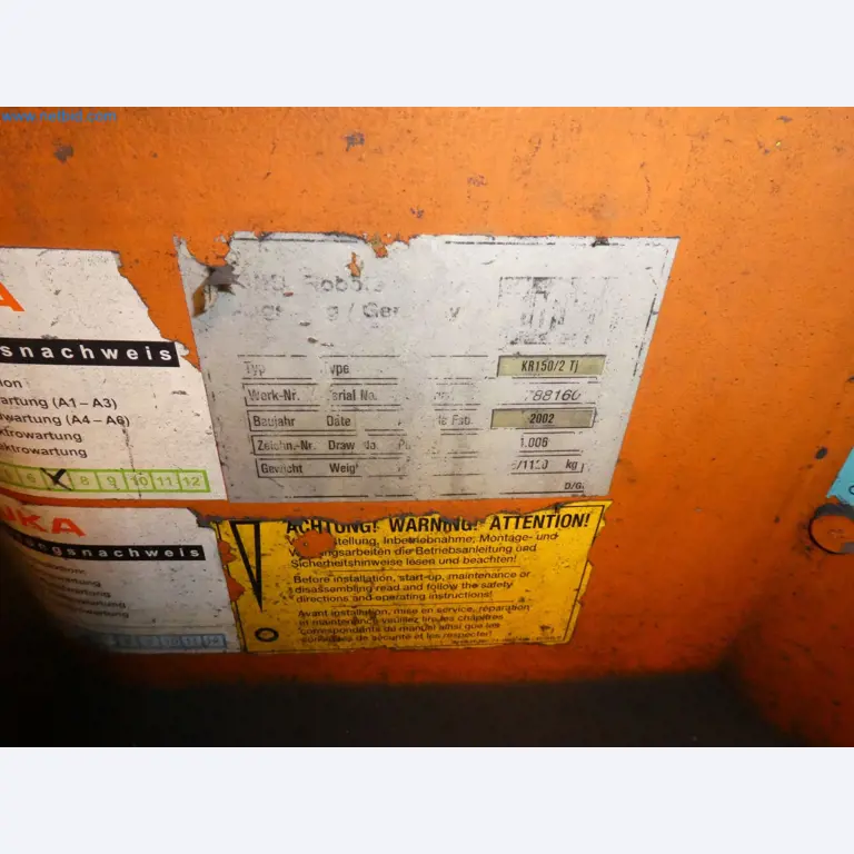 Robots, welding equipment and assembly accessories from the automotive industry-95