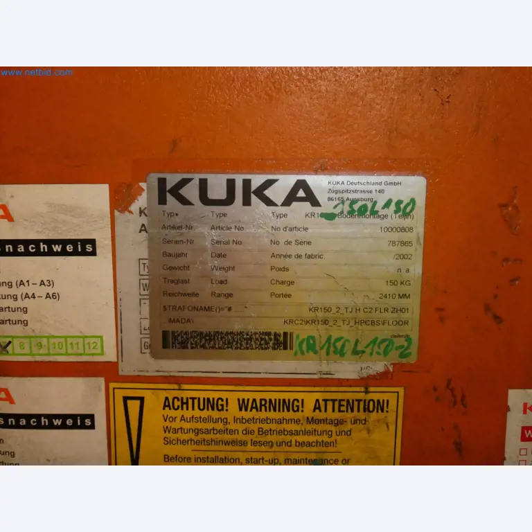 Robots, welding equipment and assembly accessories from the automotive industry-107