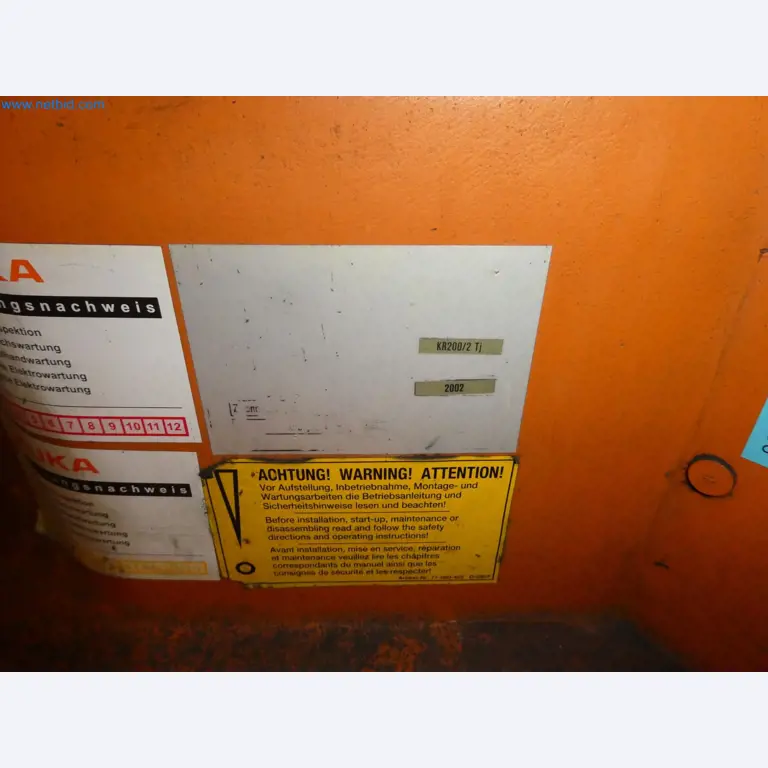 Robots, welding equipment and assembly accessories from the automotive industry-122