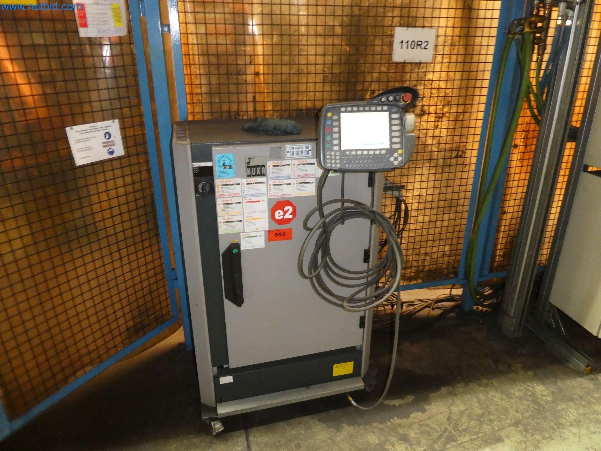 Robots, welding equipment and assembly accessories from the automotive industry-126